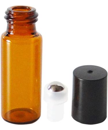 Greatforu 5ml Roll-On Glass Bottles for Essential Oils | Refillable Aromatherapy Containers with Opener (6 Pack) | Perfect for Home & Travel - Buy Online on SooperMarket.com