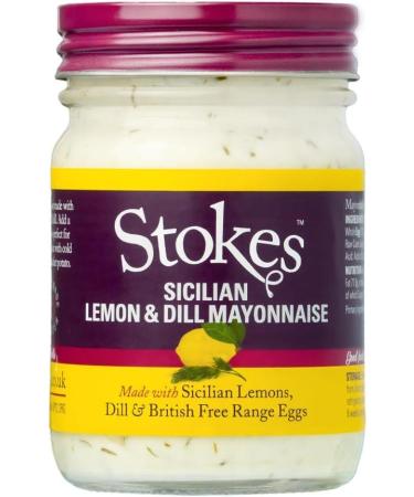 Stokes Sicilian Lemon & Dill Mayonnaise 205g - Pack of 2 - Buy Online on SooperMarket.com