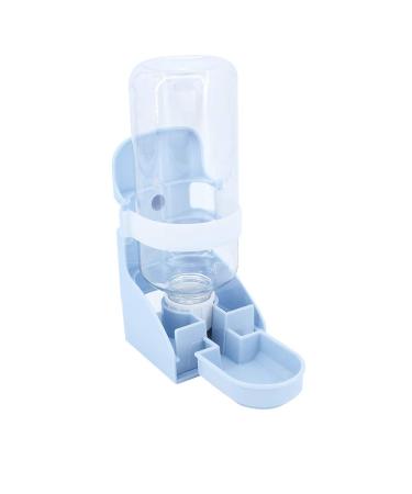 Gearific 500ml Pet Automatic Water Fountain Water Feeder Suspended Water Dispenser Small Animal Water Bottle for Cats Hamster Rabbits (Blue)