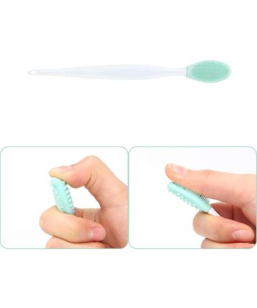 10Pcs Exfoliating Nose Brush Silicone Lip Brush Double-sided Soft Lip Brush Lip Scrub Brush Lip Scrubber Blackhead Brush for Lip Skin Smoothing Cleaning Perfect Makeup Tool Kits - Buy Online on SooperMarket.com