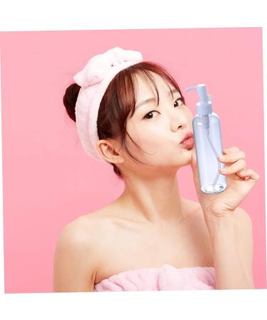 Bottle Plastic Press Transparent Lotion Dispenser Bottle Cosmetic Containers for Travel 100ML Bottle - Buy Online on SooperMarket.com