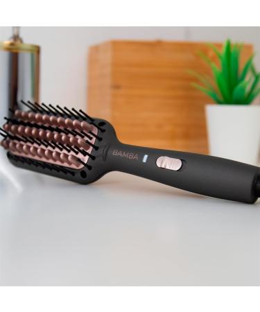 Cecotec Travel Smooth Iron BAMBA InstantCare 400 Ceramic Travel Brush for Effortless Styling 190 C 360 Cable LED Display - Buy Online on SooperMarket.com