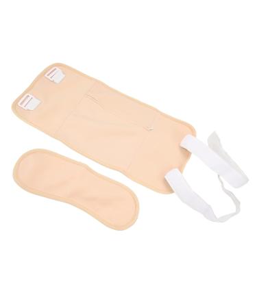Buy Waist-Necked Chinus Oil Pack | Multi-Purpose Ribinus Oil Wrap | Reusable & Comfortable | Insomnia Relief & Yoga Essential (Khaki) - Buy Online on SooperMarket.com
