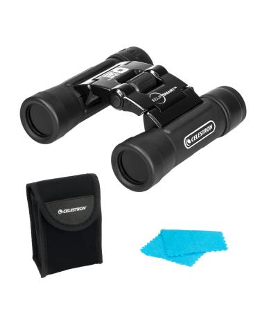 Celestron  EclipSmart Safe Solar Eclipse Binoculars  ISO 12312-2 Compliant  Compact Solar Binoculars  10x Magnification  View the Sun, Solar Eclipses, Transits & Sunspots  Multi-coated Optics 10x25 EclipSmart