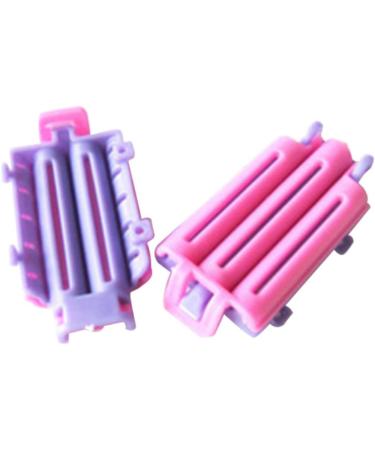 Baluue 2pcs Home Hair Curler Hair Curler Stick Hair Waver Sponge Curlers for Hair DIY Hair Styling Tools mediumx2pcs Rosyx2pcs - Buy Online on SooperMarket.com