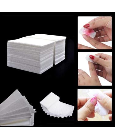 1000pcs Lint Free Nail Wipes & Pump Dispenser Bottle for Acrylic & Gel Nails - Residue-Free Cleaning - Buy Online on SooperMarket.com