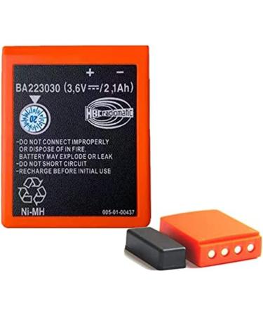 2 Pack BA223030 3.6V 2100mAh HBC Rechargeable Batteries for Crane Remote Control Long-lasting Power - Buy Online on SooperMarket.com