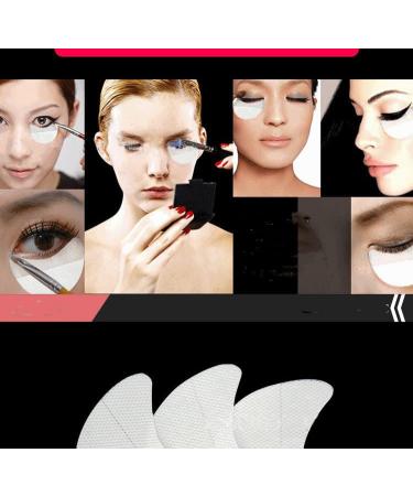 TULOBI 200 Pcs Eyeshadow Shields - Professional Lint-Free Under Eye Pads for Makeup Residue Prevention (Pack of 1) - Buy Online on SooperMarket.com