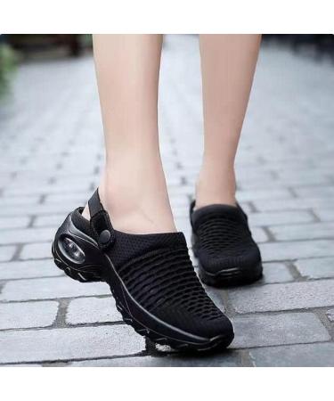 Diabetic Walking Air Cushion Orthopedic Slip-on Shoes for Men Women - Black, Size 11 - Buy Online on SooperMarket.com