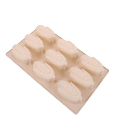 OUNONA Silicone Chocolate Mold Cookie Mold Cute Non-Stick Chocolate Mold Vegetable Shaped Bowl Silicone Cake Pan Cob Bread Molds Silicone Mold Ice Cubes Corn Food Grade Silicone