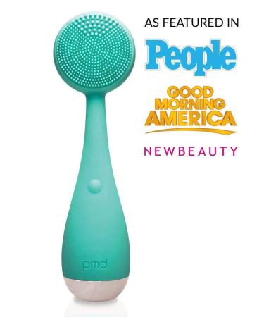 PMD Clean - Smart Facial Cleansing Device with Silicone Brush & Anti-Aging Massager in Teal | International Shipping Available - Buy Online on SooperMarket.com