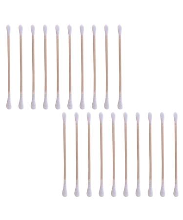 300pcs Double Tips Cotton Swabs Cotton Buds for Eye Shadow Makeup Beauty Pet Ear Cleaning Accessories
