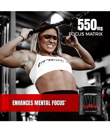 PROSUPPS Hyde Nightmare Pre-Workout Powder Energy Drink - Intense Energy Mental Focus & High Performance Loaded with Citrulline Beta Alanine & Nootropics (30 Servings Lighting Lemon) - Buy Online on SooperMarket.com