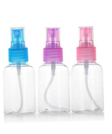 Pinicecore plastic trip nuclear bottle Refillable liquid container Spray bottles Clearly fine manure spray bottle empty for make-up cosmetic hair 30ml
