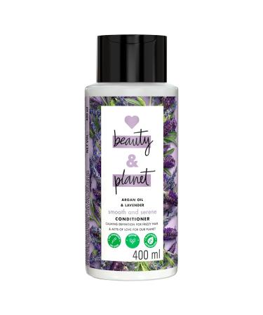 Love Beauty & Planet Argan Oil and Lavender Natural Conditioner for Dry & Frizzy hair No Sulfates No Paraben 400ml