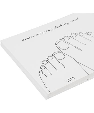 Nail Art Display Card DIY Nail Art Tips Display Card Practice for Home - Buy Online on SooperMarket.com