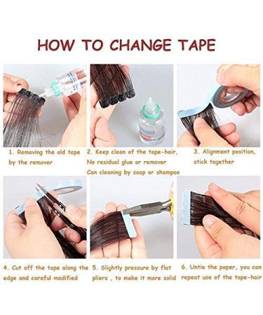 Autumn Deal: LAAVOO 16 Real Hair Tape Extensions - Black Ombre Silver Seamless Skin Weft (50g/20pcs) - Buy Online on SooperMarket.com