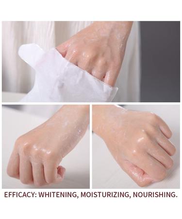 Lamilee Hand Peel Mask - Exfoliating Milk Gloves for Moisturizing & Repairing Rough Skin | SPA Hand Treatment for Men & Women - Buy Online on SooperMarket.com