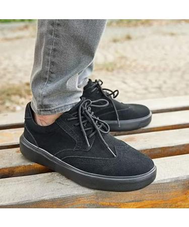 OrthoComfoot Men's Arch Support Fashion Sneakers - Plantar Fasciitis & Orthopedic Shoes - Black Size 11 W - Buy Online on SooperMarket.com