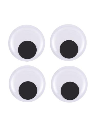 DECORA 6 Inch Large Wiggle Googly Eyes with Self Adhesive for Crafts Set of 4 Cd171s1p4