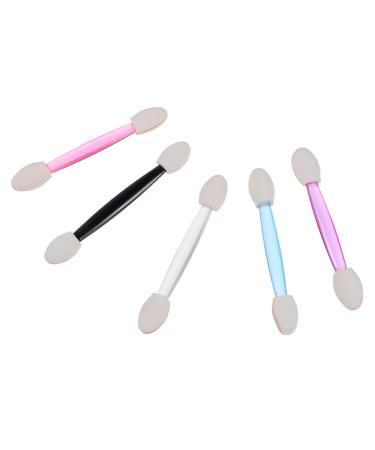 Healeved 5 Boxes creamy eyeshadow non latex Eye Shadow Sponge plastic eyeshadow sponge