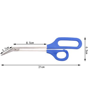 HIXNUG 2 Pieces Toenail Clippers Scissors Toenail Cuticle Scissors Professional Pedicure Tool for Manicure Beauty - Buy Online on SooperMarket.com