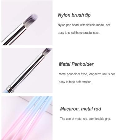 Dajidafu Nail Art Pen Sturdy Nylon Brush Skidproof Handle Nails Brushes Practical Lightweight Manicure Tools Drawing Friend DIY 9mm - Buy Online on SooperMarket.com