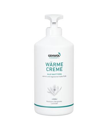 Magic Nails Fusskraft Heat Cream Red 500 ml