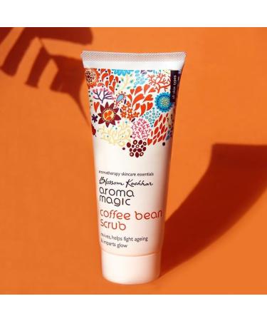 Aroma Magic Coffee Bean Face Scrub - Deep Cleansing Exfoliator with Shea Butter | Revive Tired Skin | Anti-Aging Formula | 3.38 Fl Oz (100ml) - International Shipping - Buy Online on SooperMarket.com