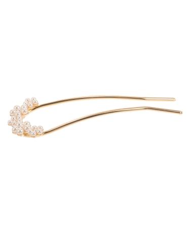 Gogogmee Pearl Hairpin Hair Accessories Hair Clip Hair Jewelry Hair Pins Pearl Hair Sticks Pearl Hair Fork Hair Chopsticks for Women Hairpin for Women Hair Forks French Pin Imitation Pearls