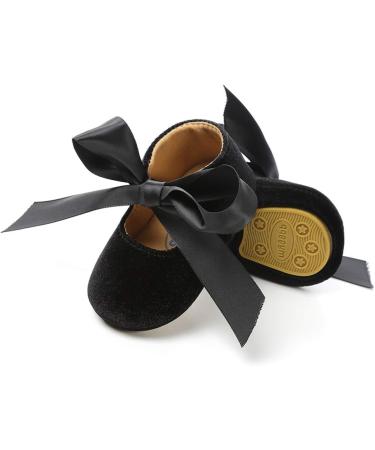 RVROVIC Infant Princess Sparkly Moccasins 12-18 Months - Black - Buy Online on SooperMarket.com