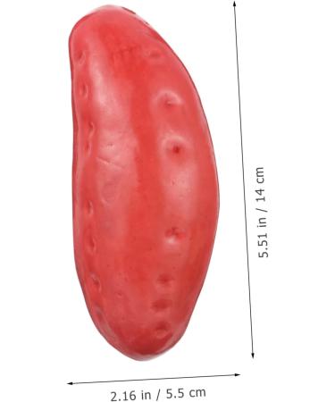 Cabilock 12 Pcs Simulated Vegetable Model Plants Decor Kid Vegetable Toys Fidget Toy for Kids Fake Vegetable Models Kids Decor Kids Toys Home Decor Simulation Fruit Decors Carrot Foam Chili Colorfulx2pcs 14X5.5X5.5CMx2pcs - Buy Online on SooperMarket.com