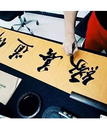 Large Wolf Hair Calligraphy Brush - Traditional Chinese & Japanese Sumi Drawing Tool - Buy Online on SooperMarket.com