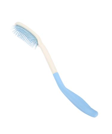 Long Reach Handled Comb Long Reach Handled Comb and Hair Brush Set Anti Slip Ergonomic Long Brush Assisted Shower Hair for Elderly and Hand-Disabled People Not Need to Lift long handle brush