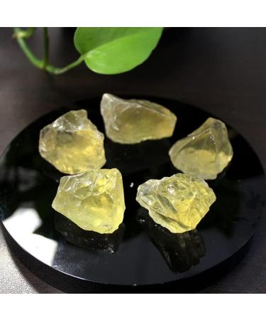 Crystal Hole 50G Natural Raw Yellow Citrine Quartz Crystal Rough Stone Specimen Crystal Love Natural Stones and Minerals Fish Tank Crystal Hole - Buy Online on SooperMarket.com