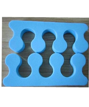 20Pcs Colorful Soft Sponge Finger Toe Separators For Salon Nail Art Pedicure Manicure Tool (Random Color)