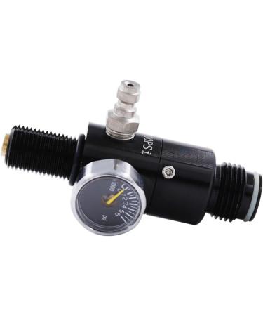 TUXING 4500 PSI Paintball Air Tank Regulator & Valve Gauge | Durable Aluminum Industrial Regulator (Inlet 4500psi, Outlet 2200psi) - Buy Online on SooperMarket.com
