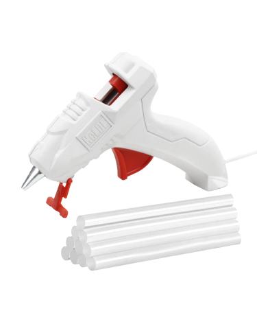 KeLDE Mini Hot Glue Gun - High Temperature Drip-Less Glue Gun with 10pcs Hot Glue Sticks for Craft Projects  10 Watts  10W Mini Size