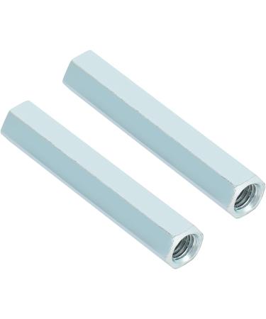 2pcs M8 * 66 Long Rod Nut Hex Hexagonal Sleeve Nut Standoff Threaded Fasteners(As shown) - Buy Online on SooperMarket.com