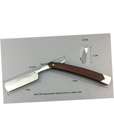 Beavorty 2pcs Stainless Steel Straight Razor Blade - Premium Cutting Knife for Precision Shaving - International Shipping Available - Buy Online on SooperMarket.com