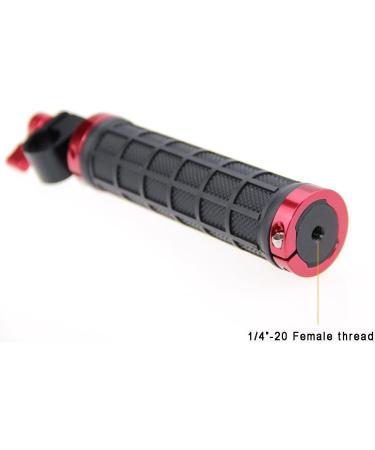 CAMVATE DSLR Handle Grips with Rod Clamp for 15mm Rod Rig Rail Support - 1 Pair (Model 1076) - Buy Online on SooperMarket.com