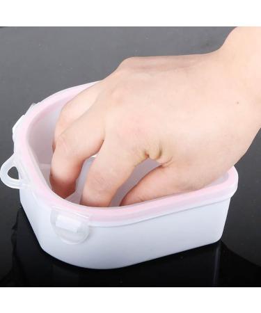 Nail Soak Off Bowl Acetone Resistant Bowl Warm Nail Spa Bowl Double Layer Hand Manicure Tool for Salon or Home Use Hand Cuticle Remover Tools 1PC - Buy Online on SooperMarket.com