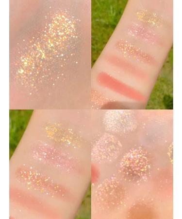 Lovelycat 9 Colors Glitter Eyeshadow Makeup Palette Matte High Pigmented Colorful Creamy Texture Eye Shadow Powder Natural Waterproof Long Lasting Eyeshadow Powder Cosmetics (purple) - Buy Online on SooperMarket.com