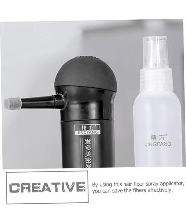 BELLIFFY 1pc Silicone Nozzle Balding Hair Pump Mist Spray Bottle for Hair Natural Hair Spray Plastic Abs - Buy Online on SooperMarket.com