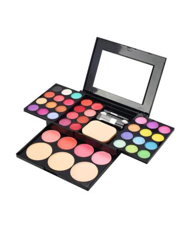 Jojomis 39Color Foldable Cosmetic Set Blusher Powder Eye Shadow Makeup Lipstick