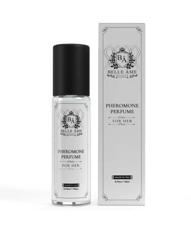 Pheromone Fragrance for Women - Jasmine Scent - Long-Lasting Roll-On Perfume - Scientifically-Backed Attraction Scents for Women - 0.34 oz (10 mL) Jasmine 0.34 Fl Oz (Pack of 1)