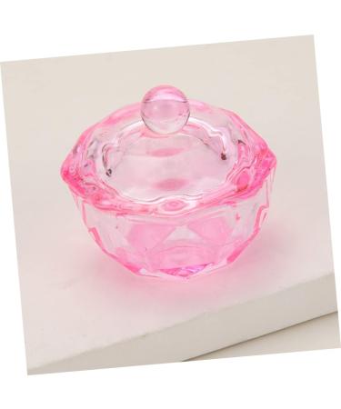 FRCOLOR 10 Pcs Small Glass Dish for Monomer Dappen Dish for Acrylic Nails Dappen Dish Bowl Nail Tips Clear Monomer Holder Stained Glass Colored Glass Dappen Bowl Pink Liquid Vegetable Bowl 4.2x4.2cmx5pcs Pinkx5pcs - Buy Online on SooperMarket.com