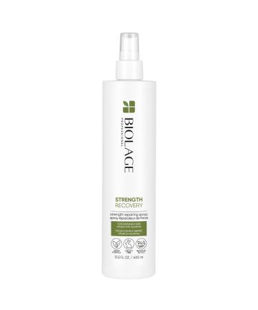 Biolage Strength Recovery Leave-In Conditioner Spray - Repairing Heat Protectant & Detangler Strengthens & Prevents Damage For Damaged & Sensitized Hair 13.5 Fl Oz (Pack of 1)