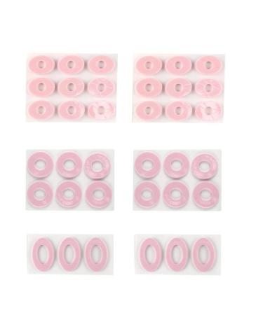 FOMIYES 6pcs Latex Sponge Callus Cushions Oval Corn Cushion Pads Self Adhesive Foot Care Cushions Waterproof Corn Protectors for Women Men Feet Supplies