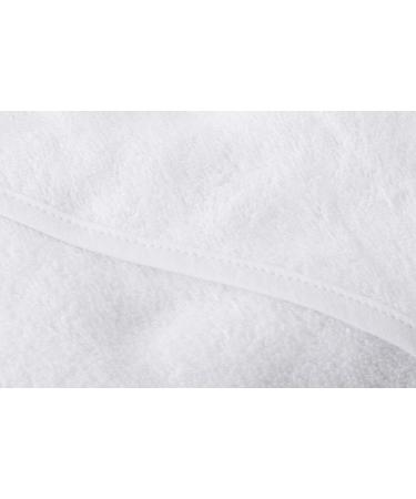 ZIMEL HOMES Plain White Hooded Baby Towel Set | 75 x 75 cm | Highly Durable 100% Cotton | Pack of 1 - Buy Online on SooperMarket.com